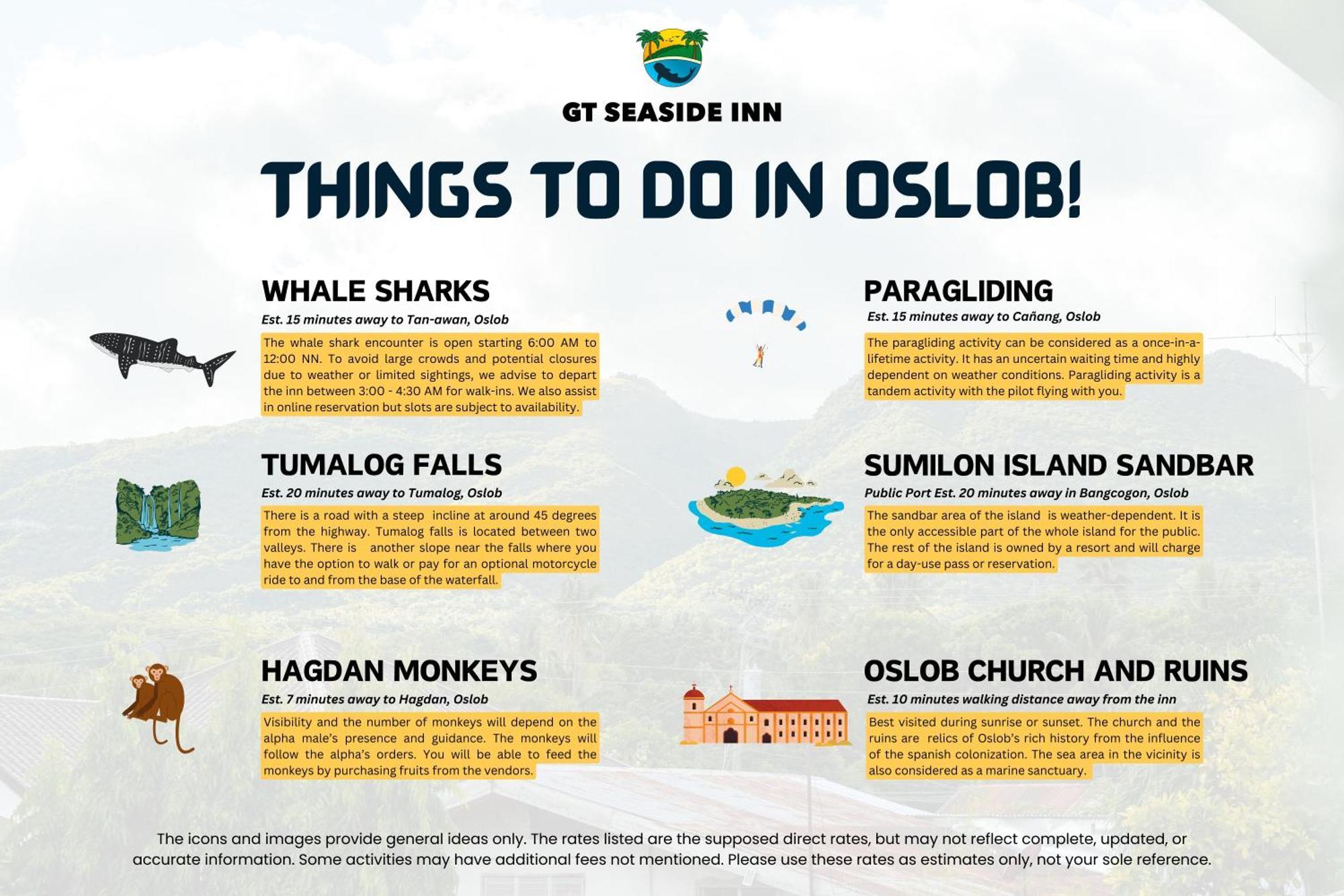 GT Seaside Inn Oslob Bagian luar foto